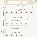 Metal door hook system securely hangs coats and wallets -5